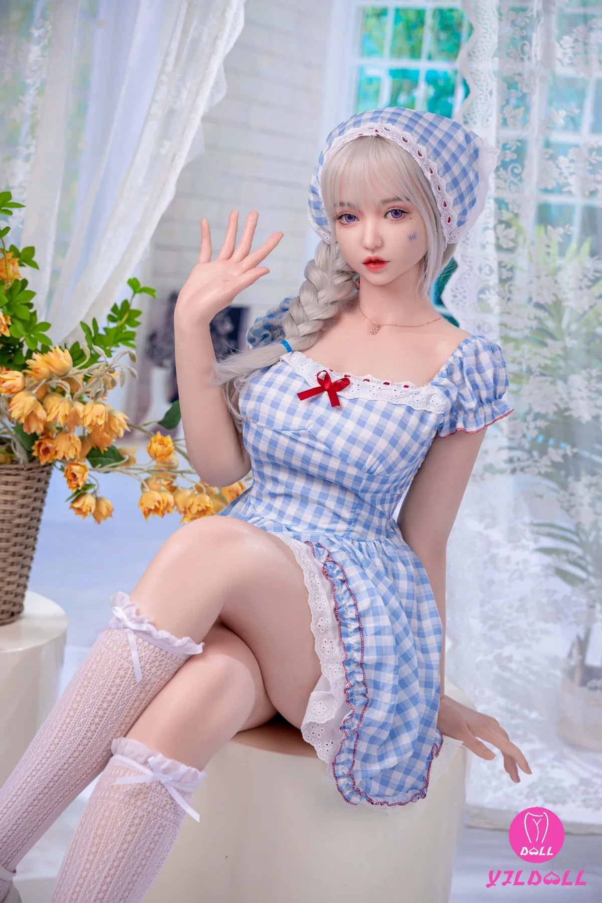 Lv Ling seksinukke (YJL Doll 168cm E-cup #457 silikoni)