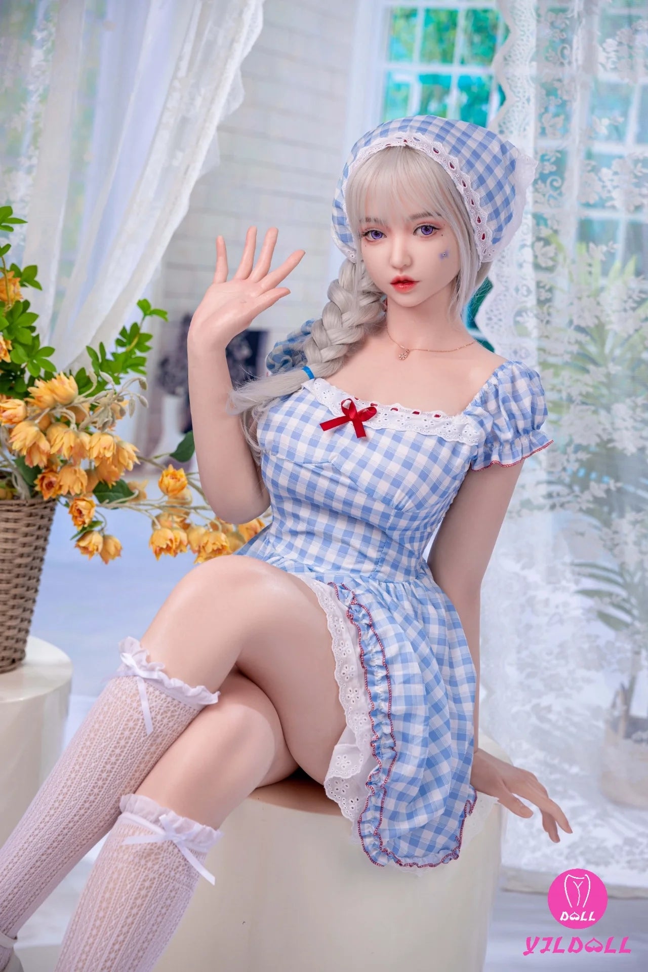 Lv Ling seksinukke (YJL Doll 168cm E-cup #457 silikoni)