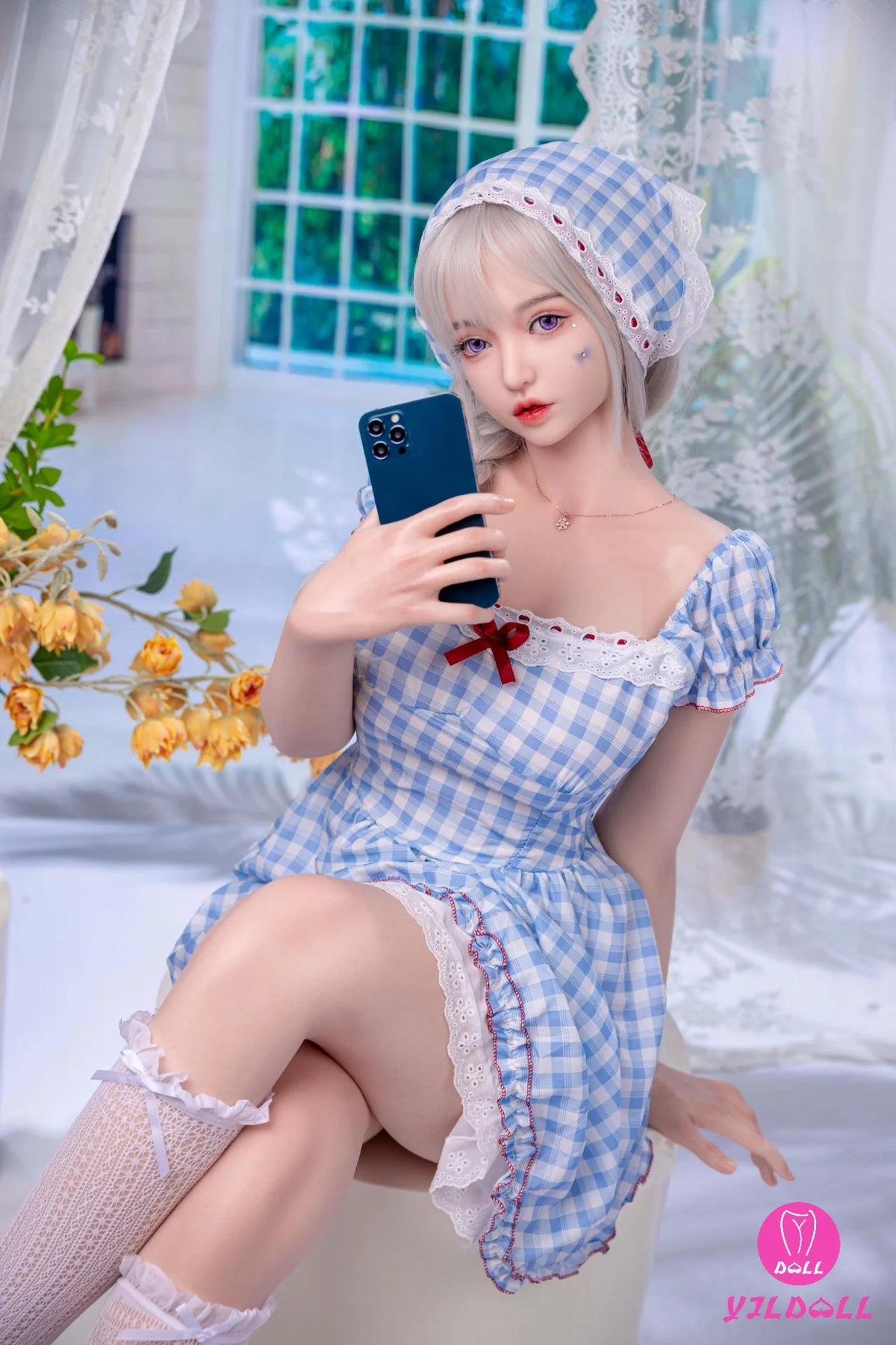Lv Ling seksinukke (YJL Doll 168cm E-cup #457 silikoni)
