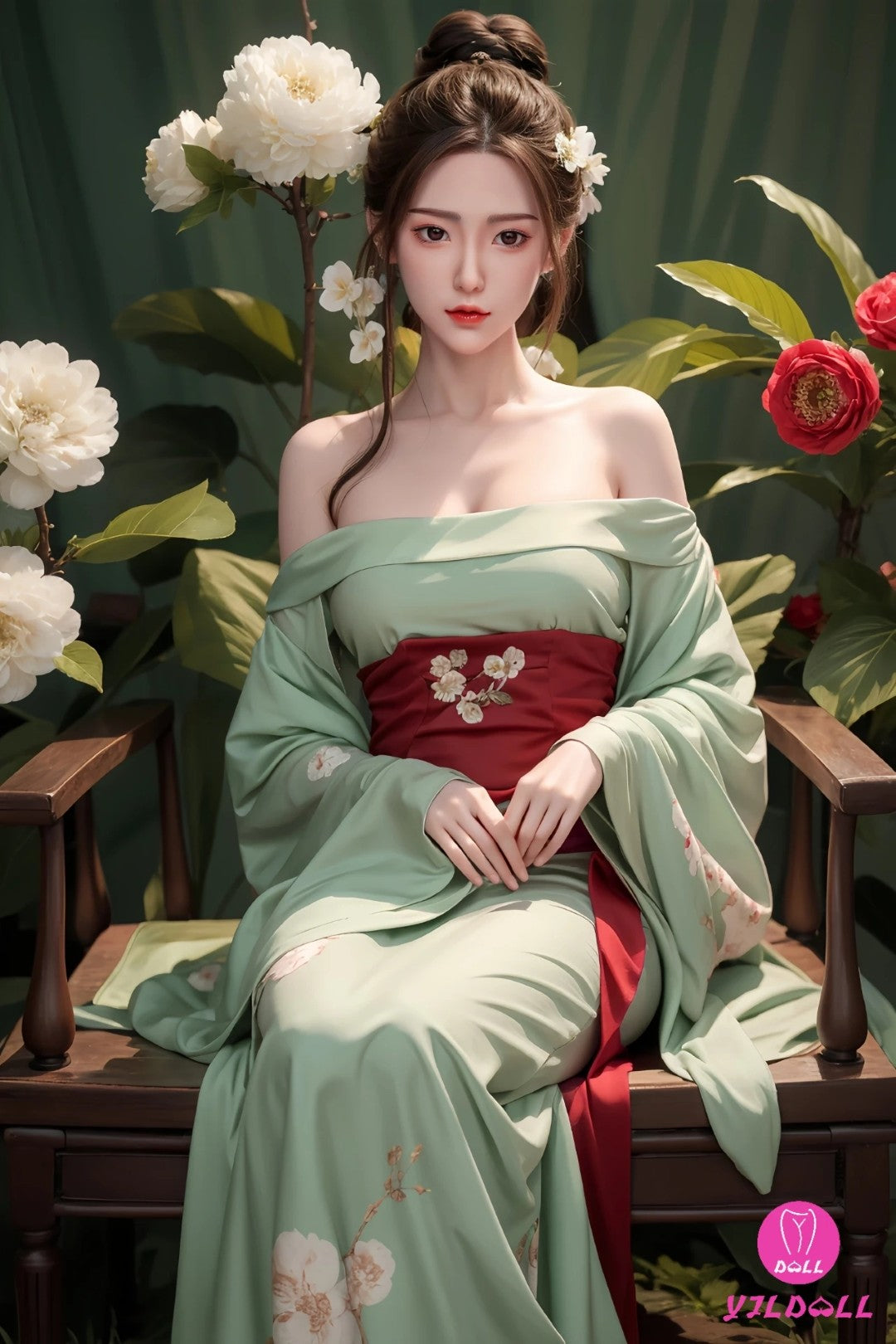 Fan Jing Sexdocka (YJL Doll 165cm D-Kupa #449 Silikon)