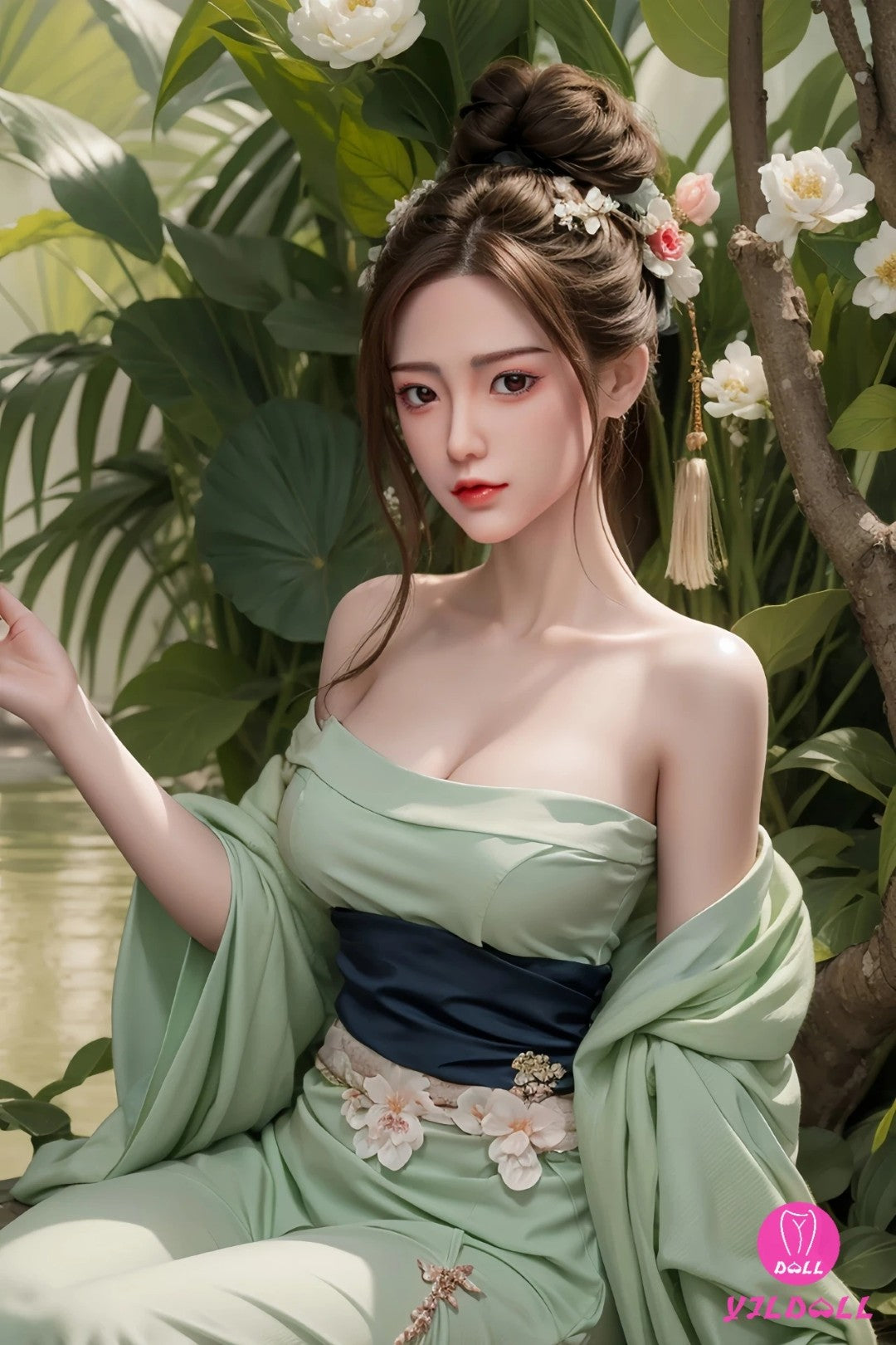 Fan Jing Sexdocka (YJL Doll 165cm D-Kupa #449 Silikon)