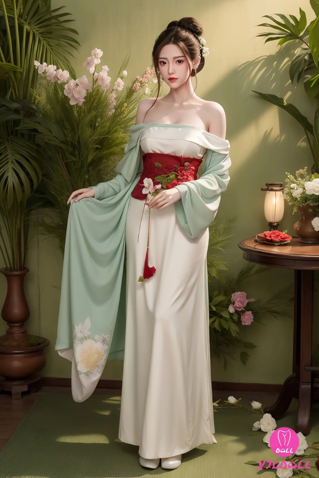 Fan Jing Sexdocka (YJL Doll 165cm D-Kupa #449 Silikon)