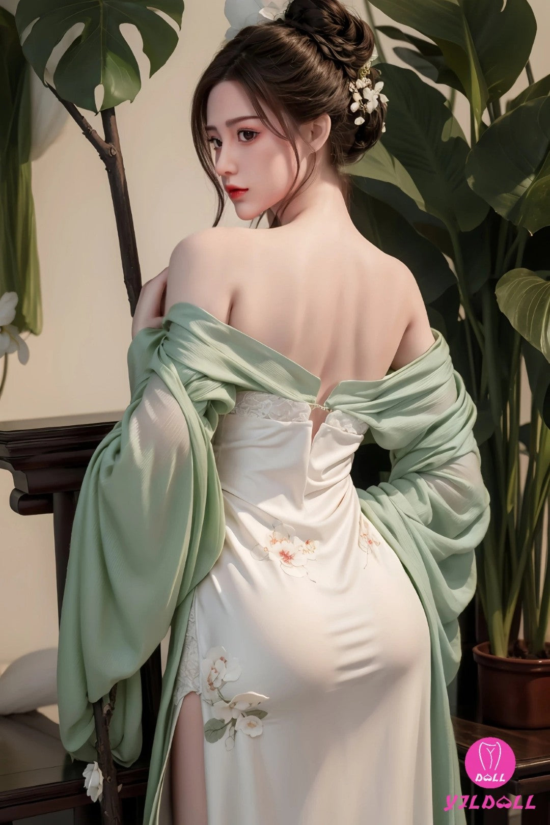 Fan Jing Sexdocka (YJL Doll 165cm D-Kupa #449 Silikon)