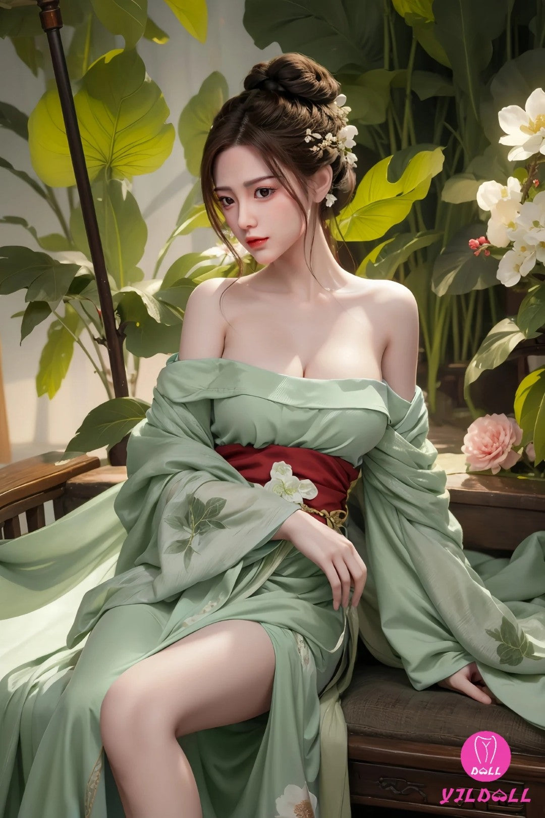 Fan Jing Sexdocka (YJL Doll 165cm D-Kupa #449 Silikon)