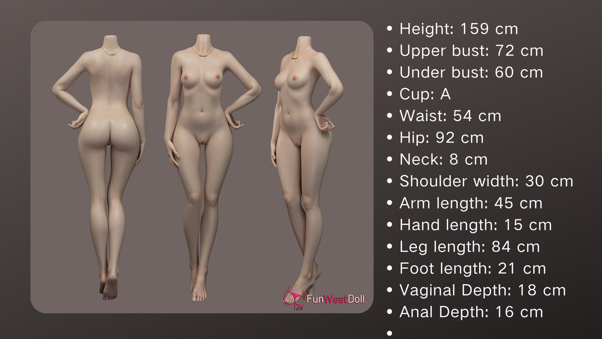Amy Sexdocka (FunWest Doll 159cm A-Kupa #041S RST Silikon) EXPRESS