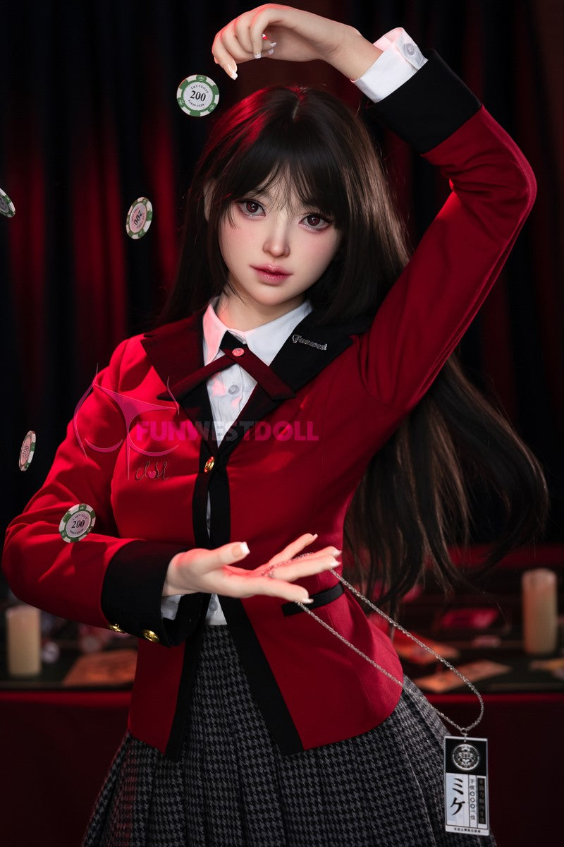 Yumeko Jabami Sexdocka (FunWest Doll 159cm A-Kupa #038S Silikon)