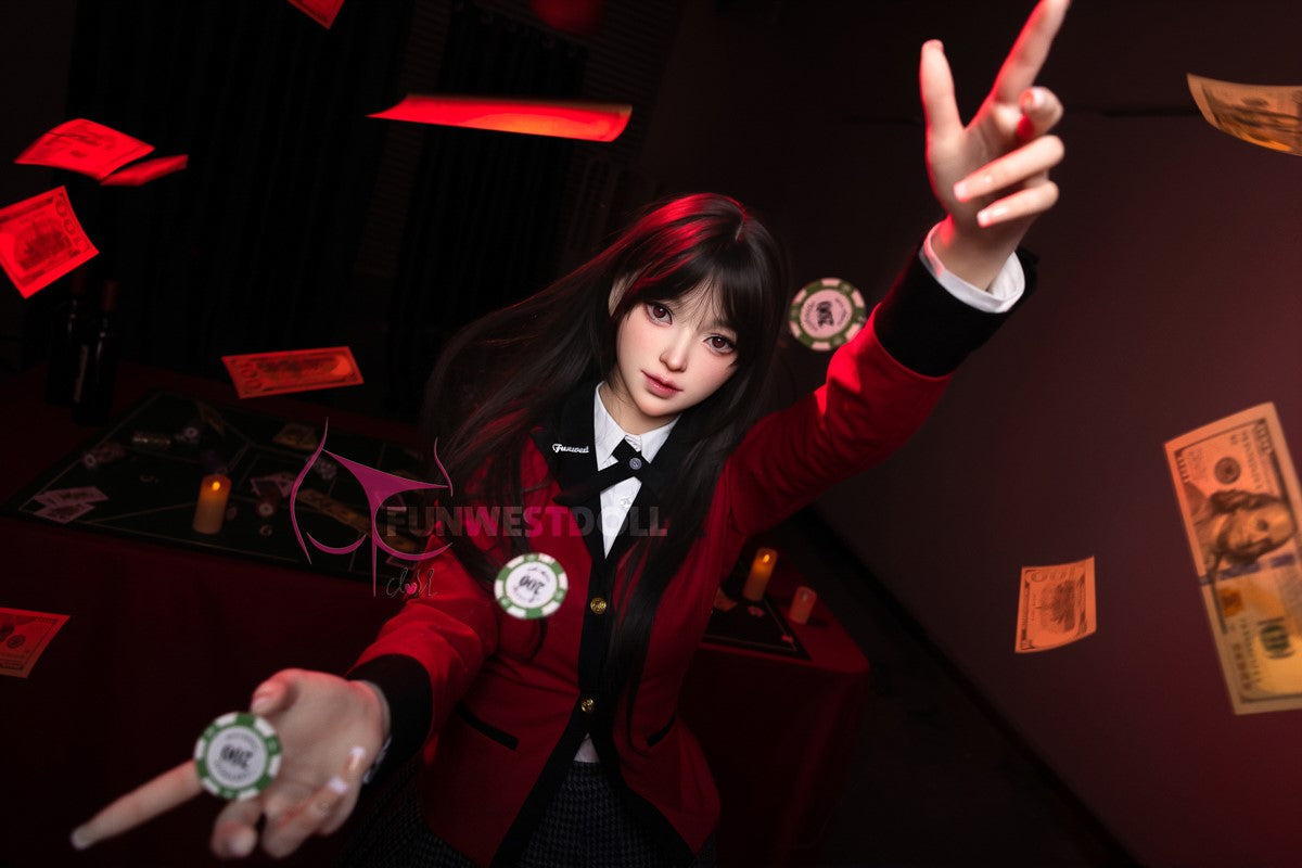 Yumeko Jabami Sexdocka (FunWest Doll 159cm A-Kupa #038S Silikon)