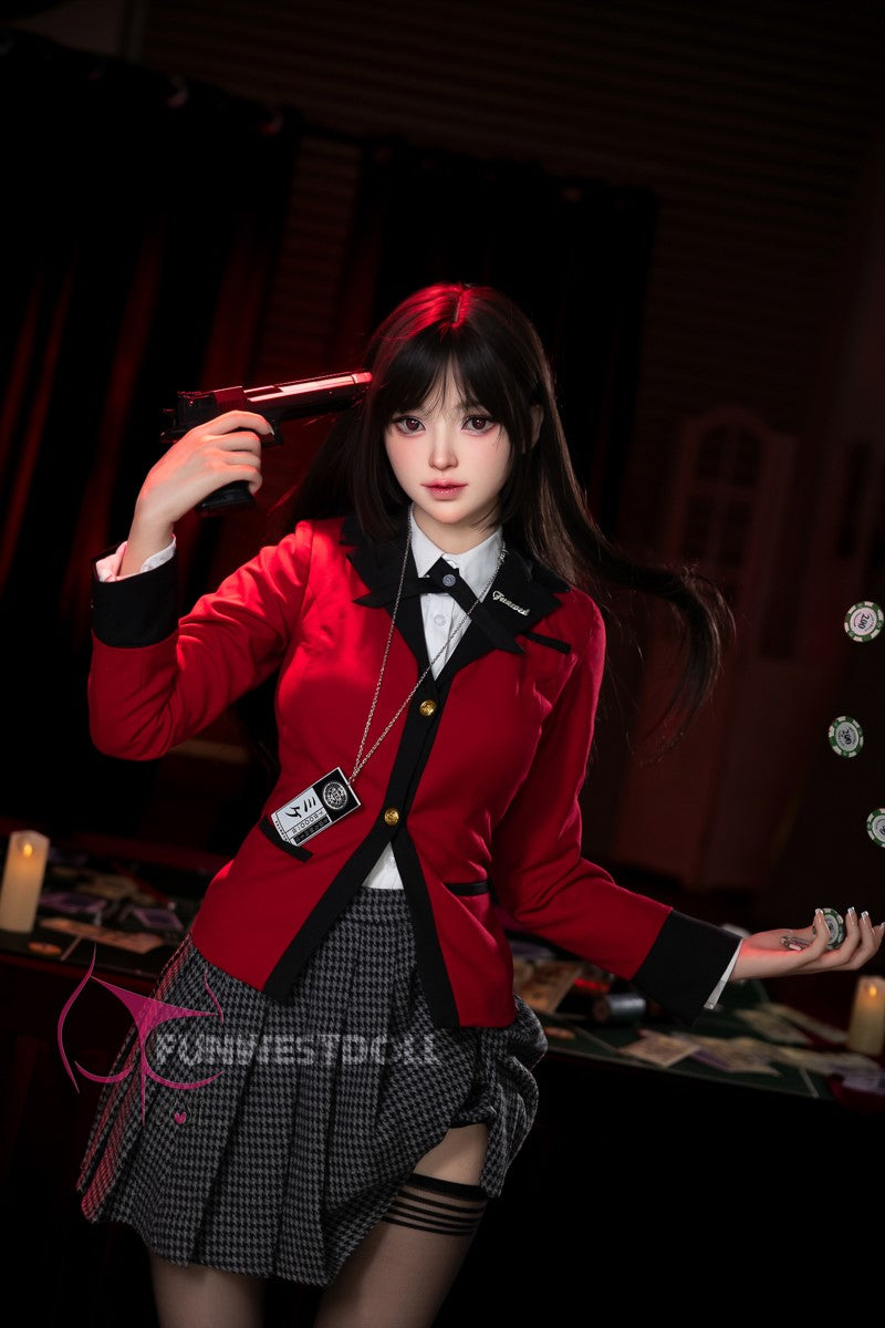 Yumeko Jabami Sexdocka (FunWest Doll 159cm A-Kupa #038S Silikon)