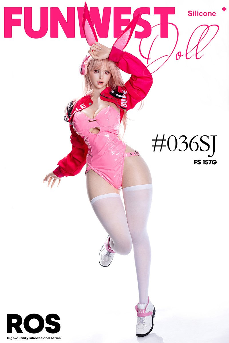 Lily seksinukke (FunWest Doll 157 cm G-cup #036SJ RST silikoni)