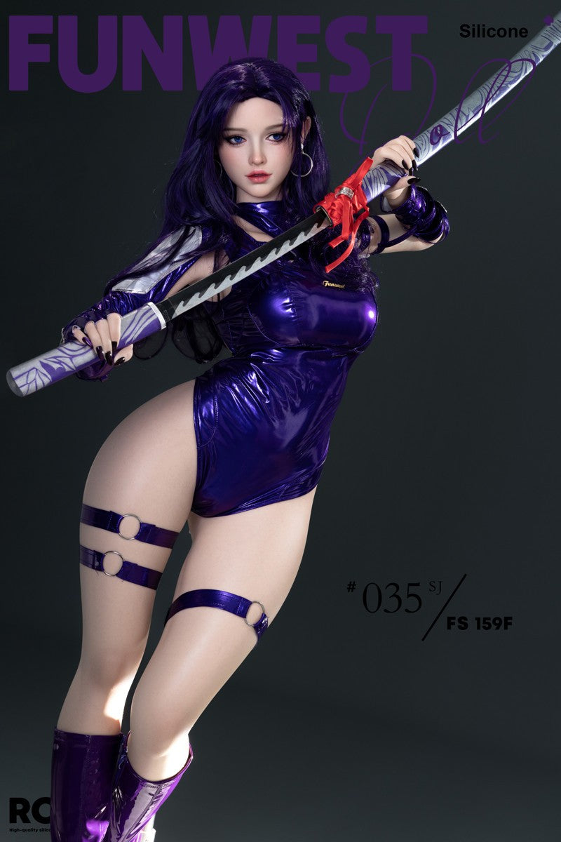 Chloe Sexdocka (FunWest Doll 159cm F-Kupa #035SJ Silikon)