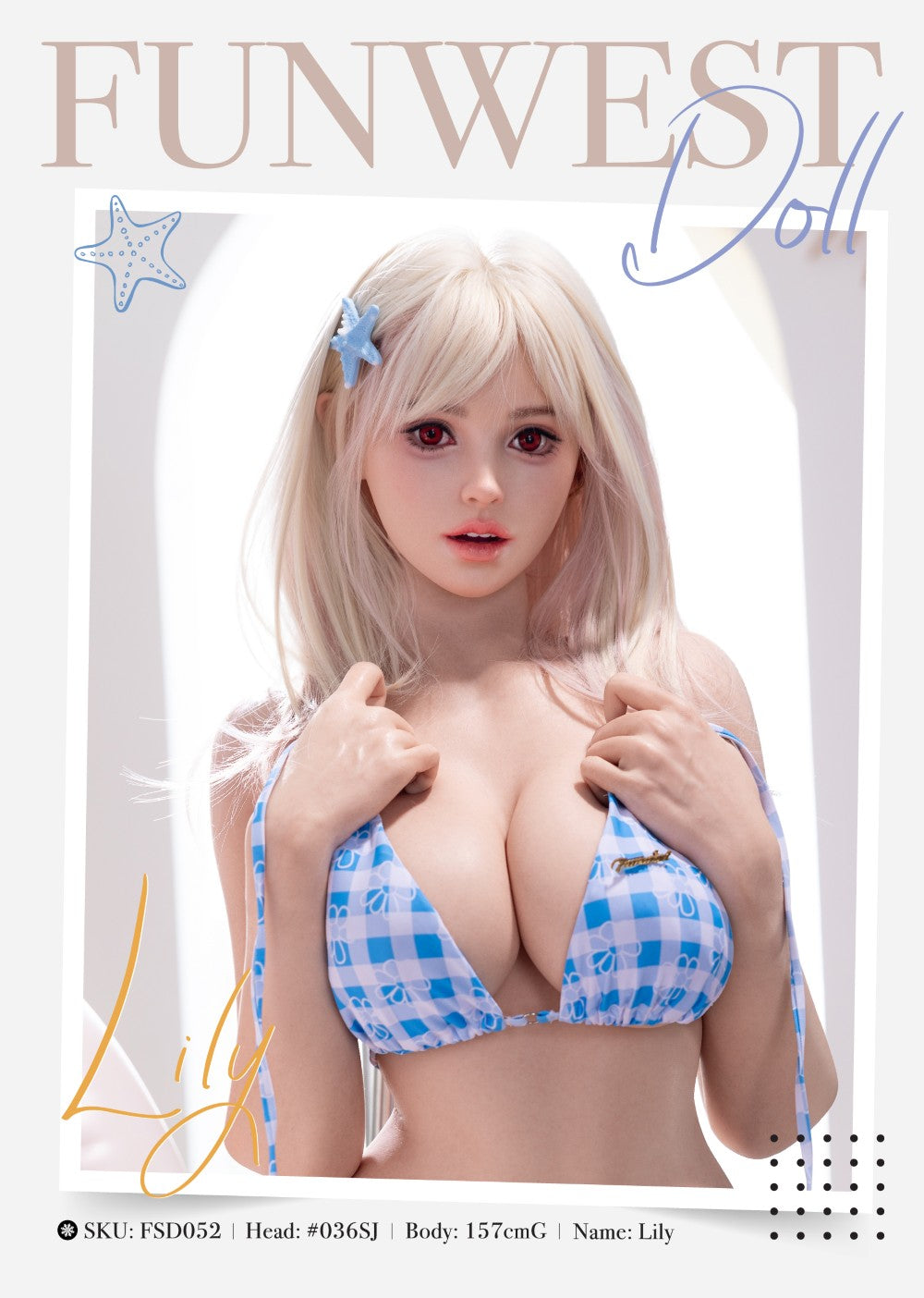 Lily Sexdocka (FunWest Doll 157cm G-Kupa #036SJ RST Silikon)