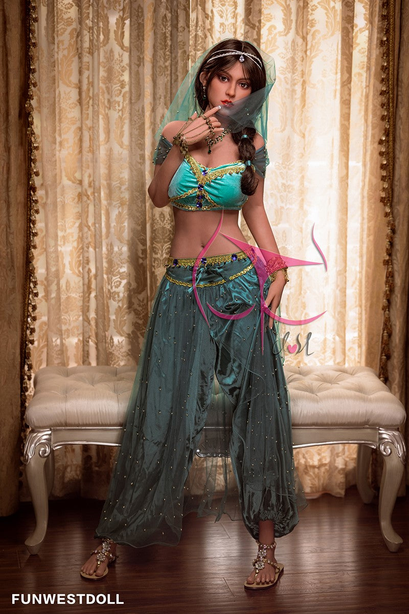 Jasmiini seksinukke (FunWest Doll 162 cm f-cup #027 TPE)