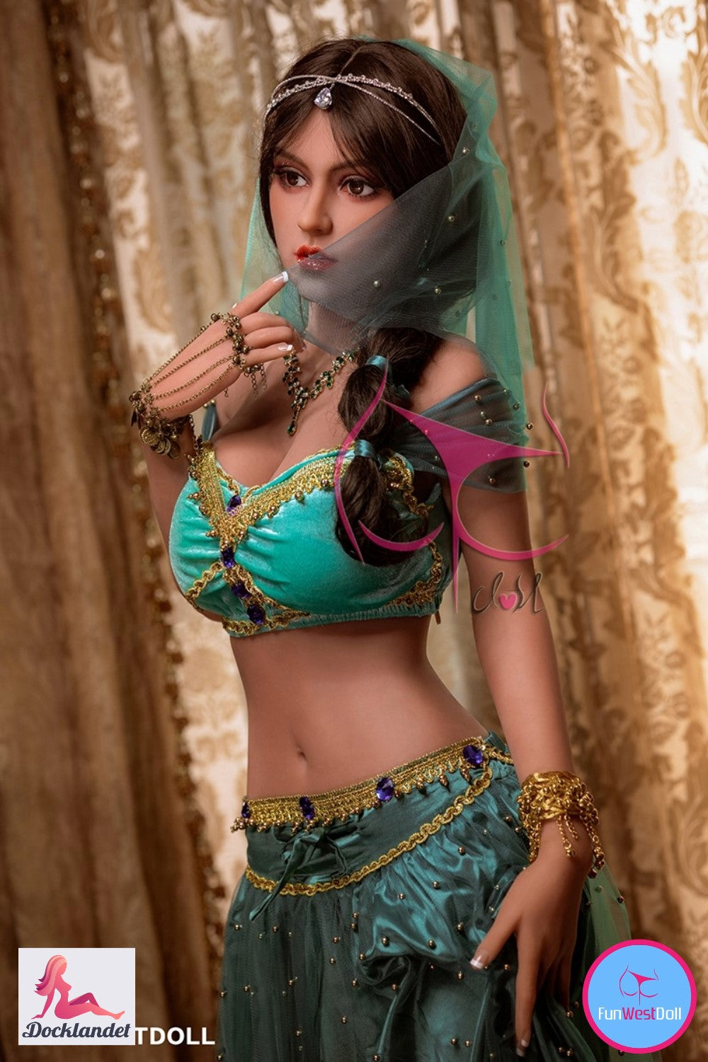 Jasmiini seksinukke (FunWest Doll 162 cm f-cup #027 TPE)