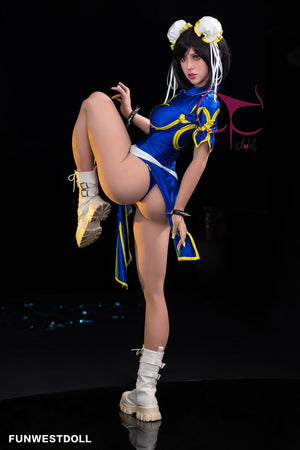 Chun Li Sex Doll (FunWest Doll 155 cm F-Cup #032 TPE)
