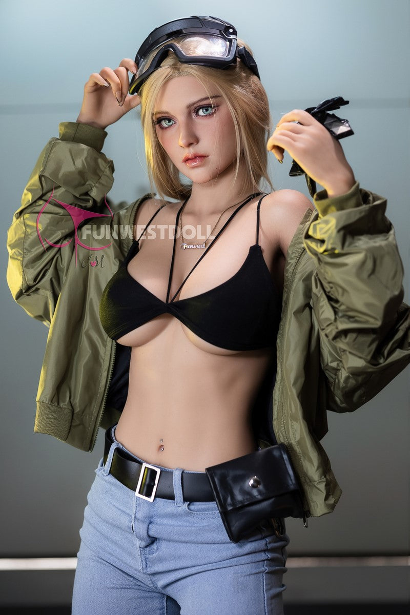 Bella seksinukke (FunWest Doll 162 cm f-cup #037 S-TPE) EXPRESS