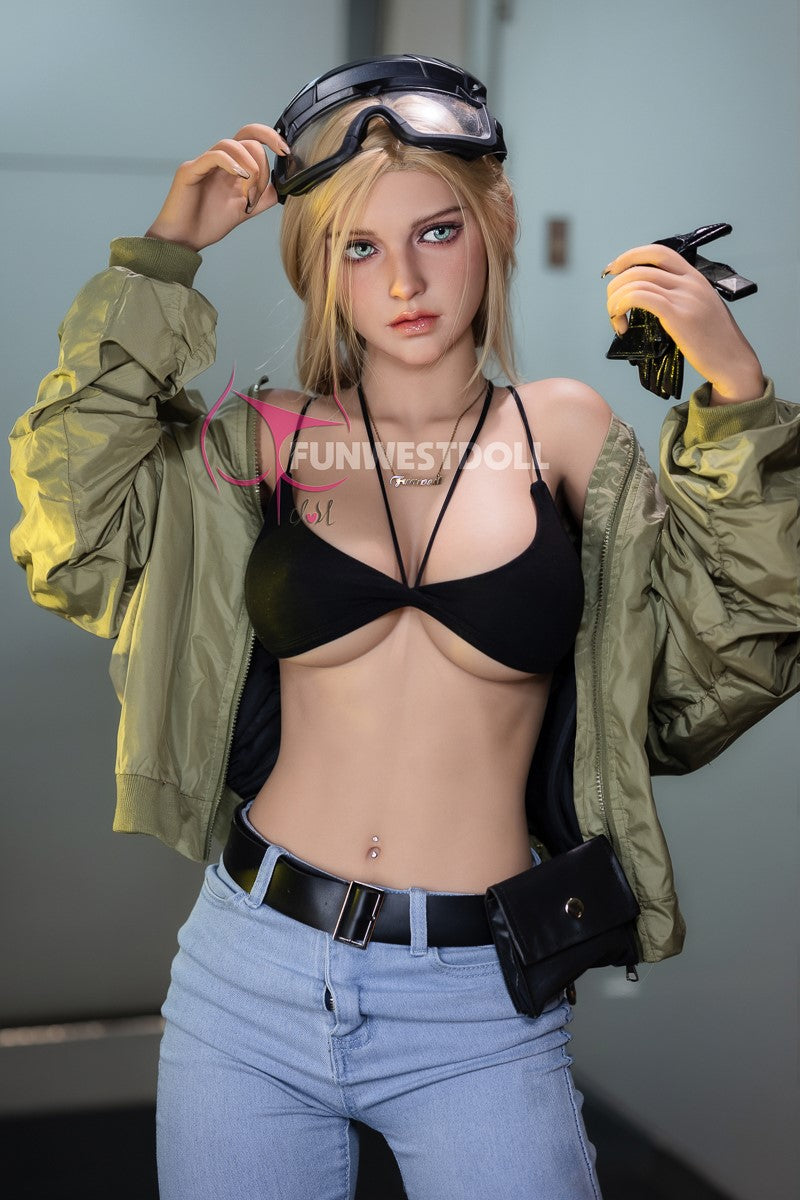 Bella seksinukke (FunWest Doll 162 cm f-cup #037 S-TPE) EXPRESS
