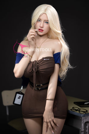 Chloe Sexdocka (FunWest Doll 157cm G-Kupa #035 TPE)