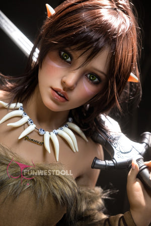 Kylie-seksinukke (FunWest Doll 159cm A-Kupa #040 TPE)