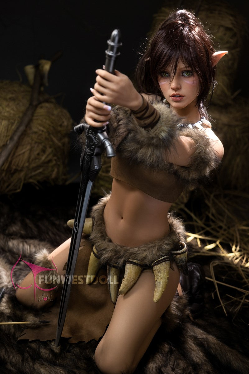 Kylie seksinukke (FunWest Doll 159 cm A-cup #040 TPE)