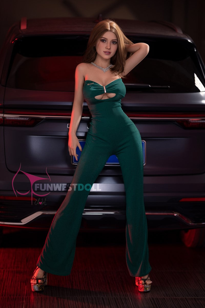 Ruusu seksinukke (FunWest Doll 155 cm f-cup #043 S-TPE) EXPRESS