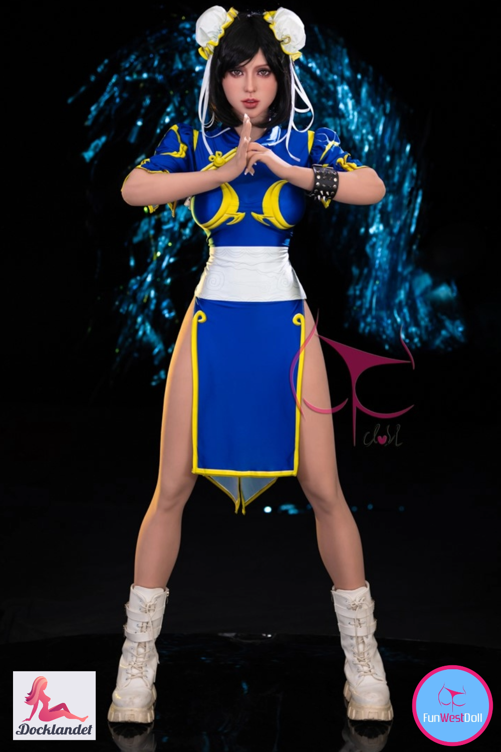 Chun li seksinukke (FunWest Doll 155 cm f-cup #032 TPE)