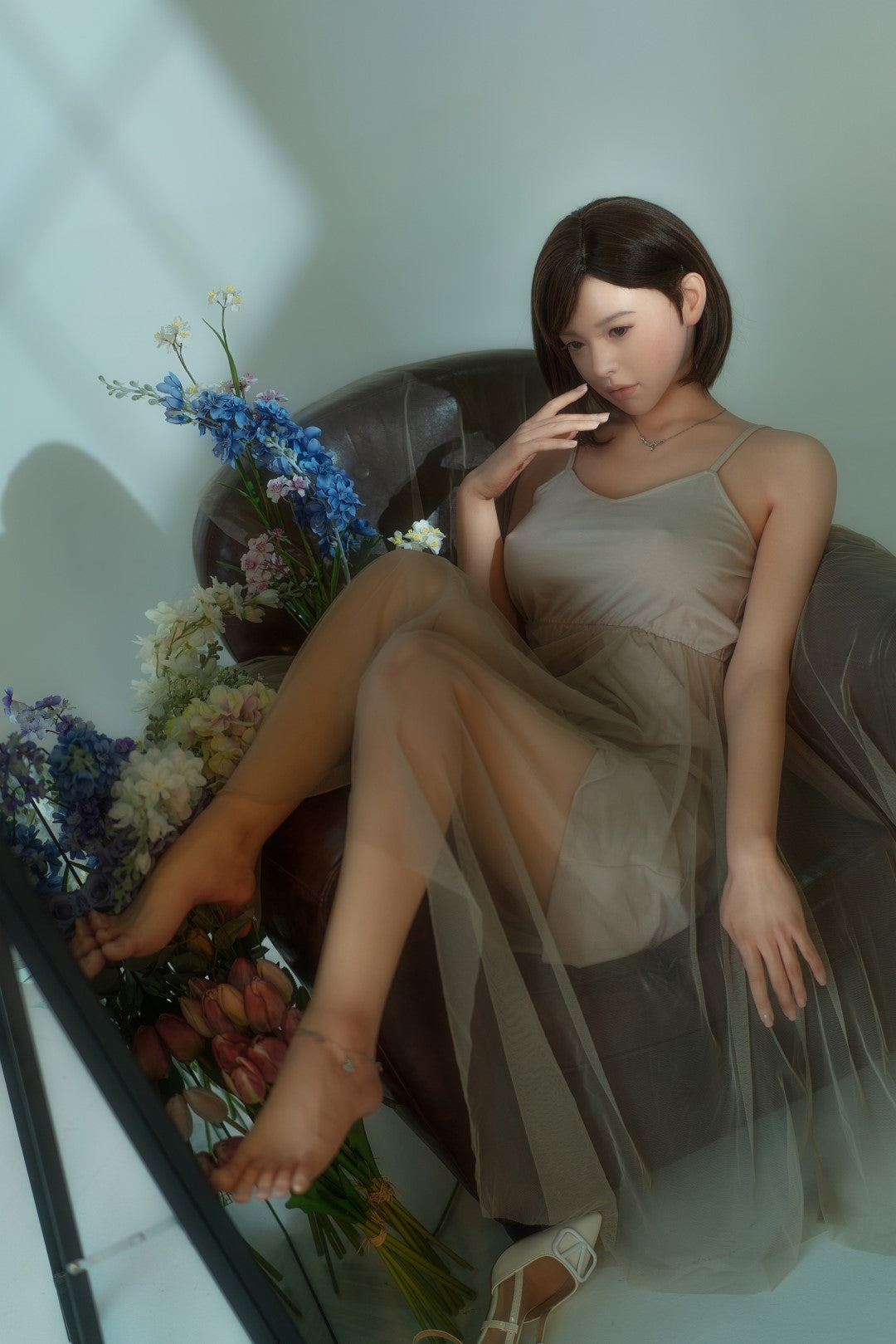 Lisa seksinukke (Zelex 170 cm C-cup GE124-1 silikoni)