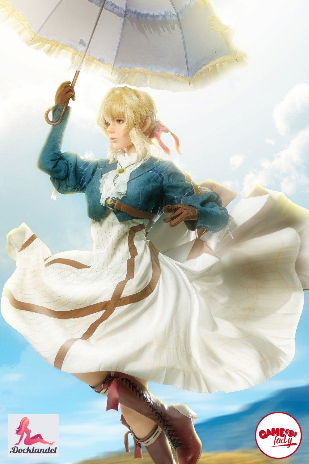 Violetti seksinukke (Game Lady 156 cm D-cup Anime nro 12 silikoni)