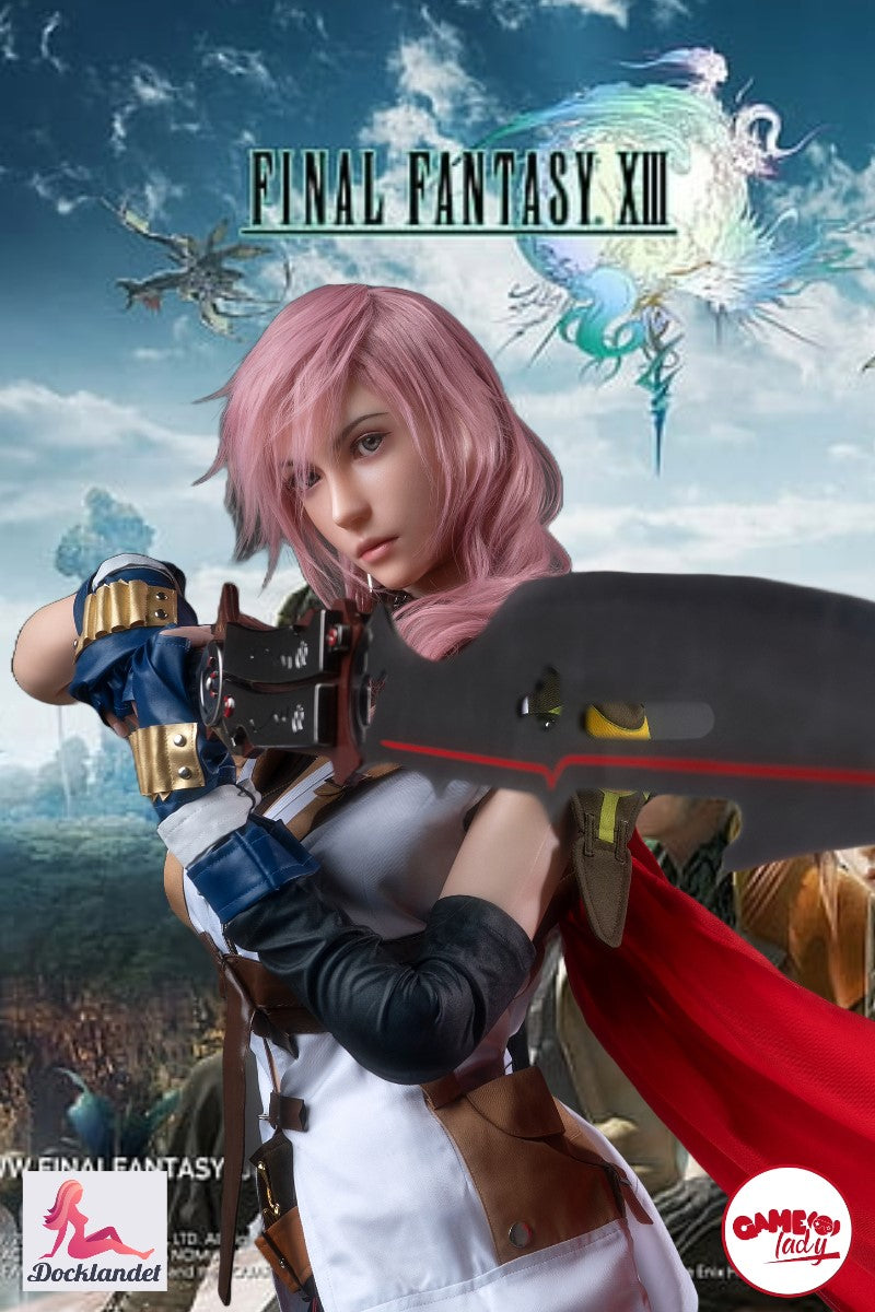 Lightning seksinukke (Game Lady 171 cm G-cup No.19 silikoni)