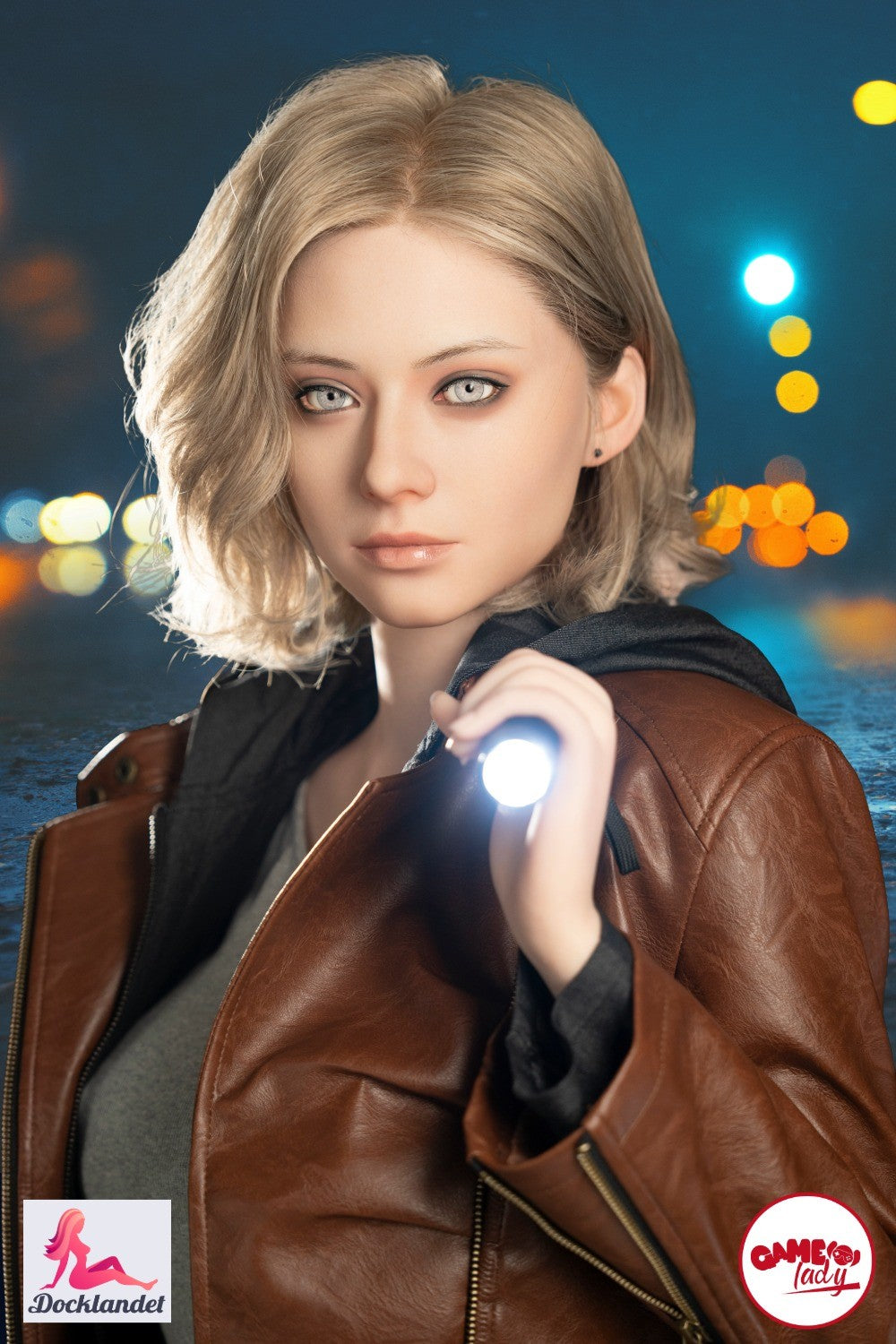 Grace Ashcroft seksinukke (Game Lady 166cm E-cup Nro 44 silikoni) Resident Evil Cosplay-nukke