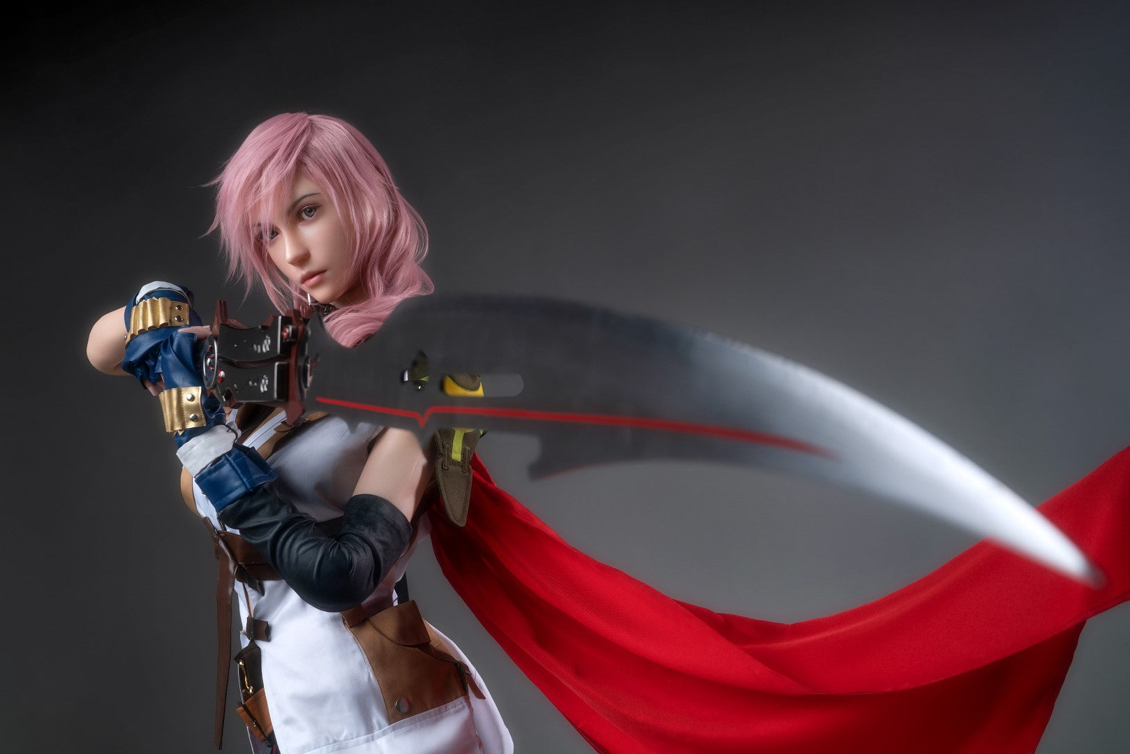 Lightning seksinukke (Game Lady 171 cm G-cup No.19 silikoni)