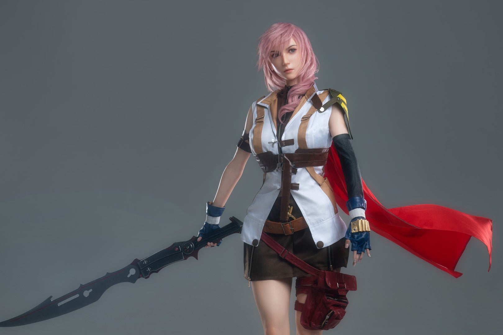 Lightning seksinukke (Game Lady 171 cm G-cup No.19 silikoni)