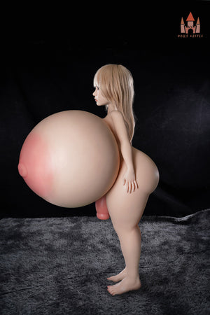 brittiläinen seksinukke (Dolls Castle 110 cm jättiläinen tissit #S16 silikoni)