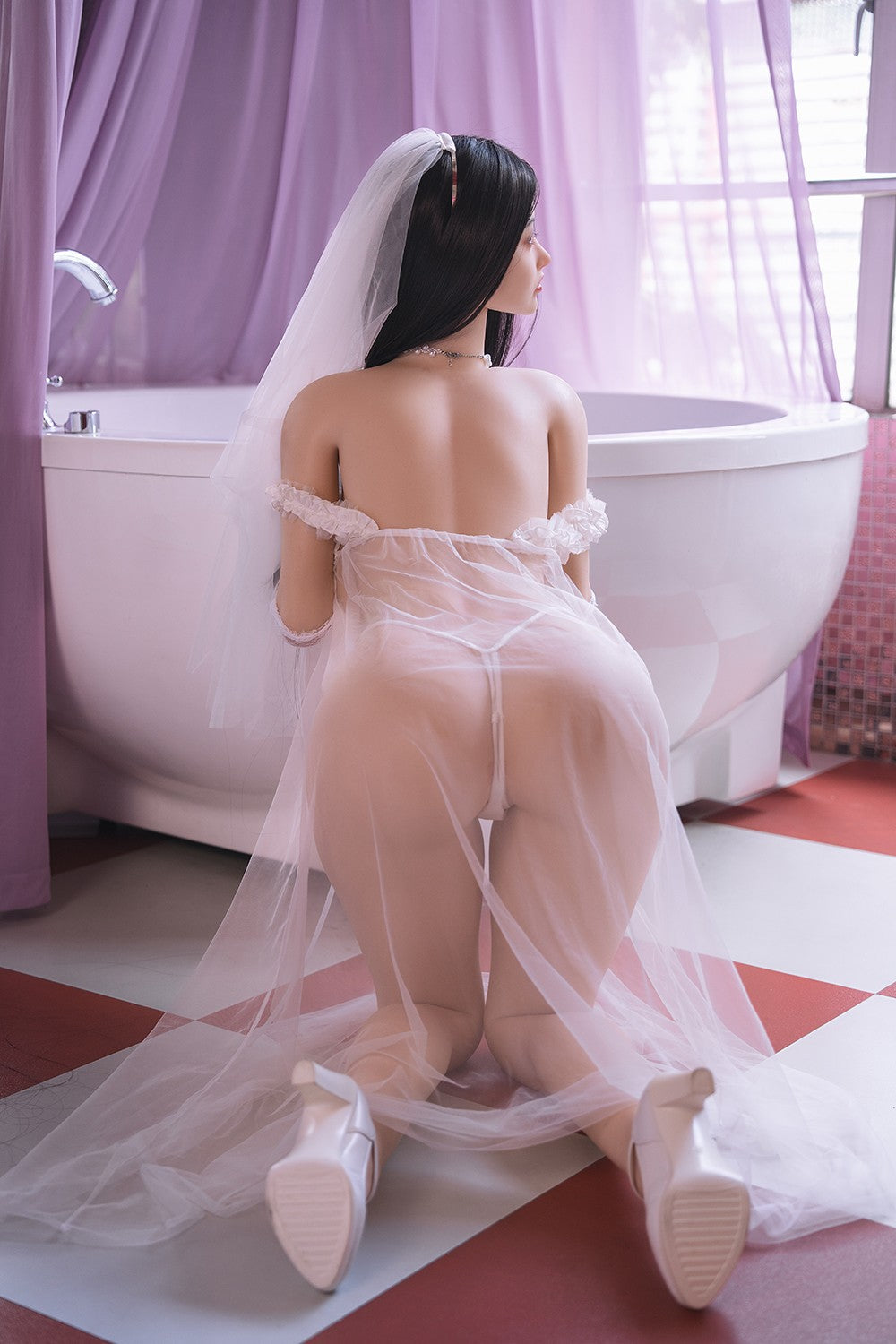 Bess seksinukke (HRDoll 168 cm f-cup #R12 silikoni)