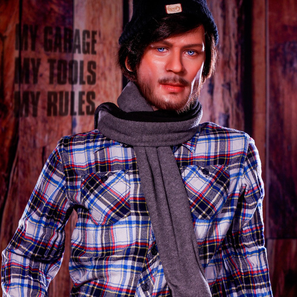 Manlig Sexdocka Jonathan (HRDoll 167cm #17 TPE+Silikon)