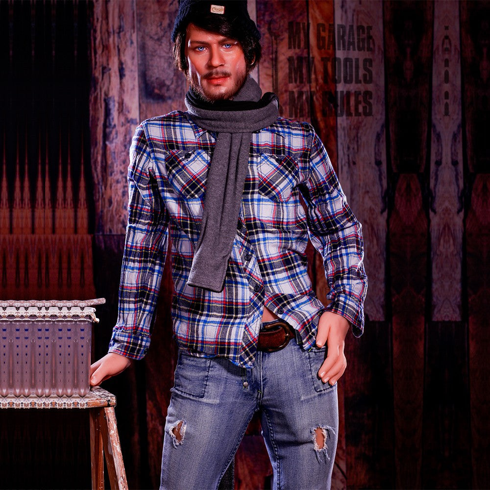 Manlig Sexdocka Jonathan (HRDoll 167cm #17 TPE+Silikon)