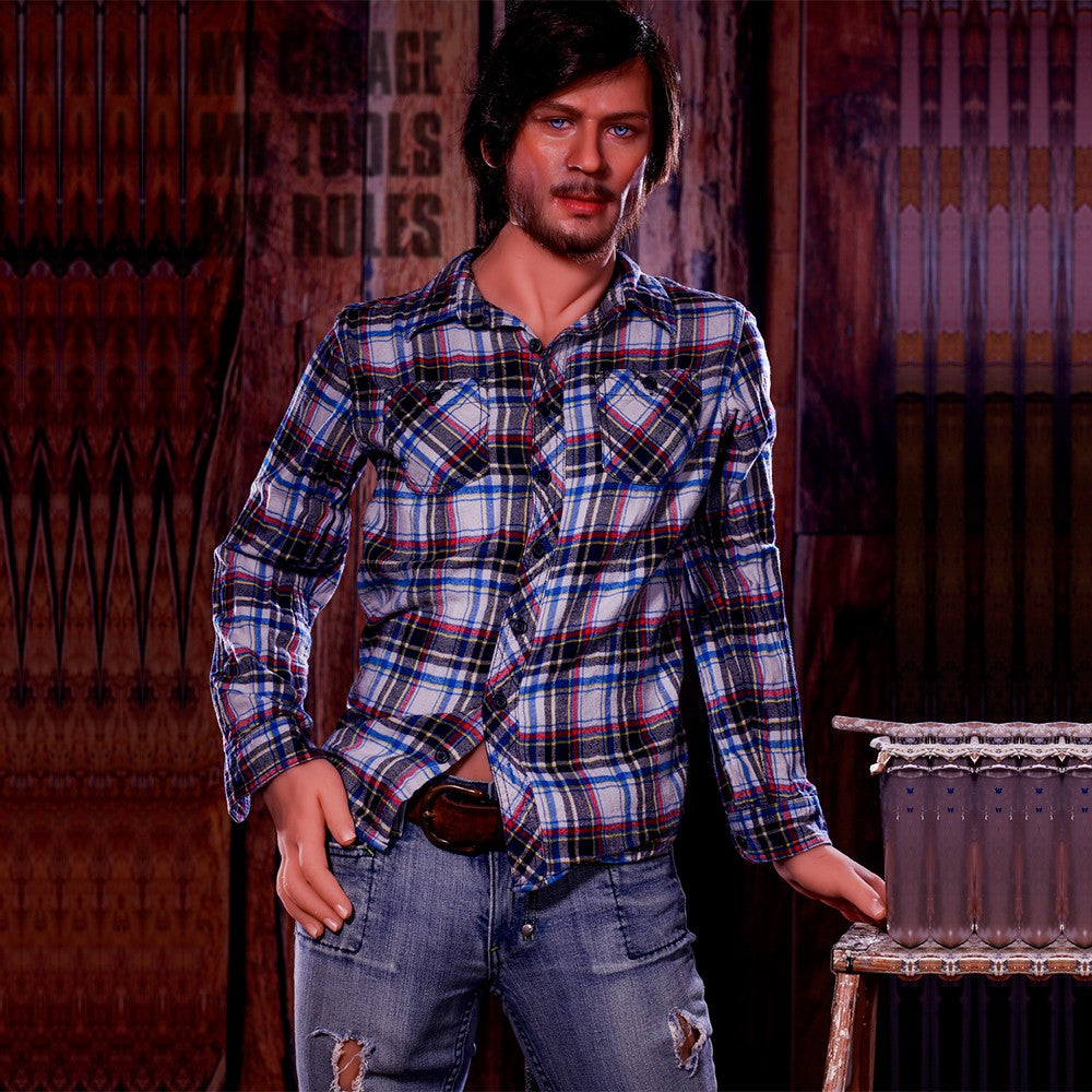 Manlig Sexdocka Jonathan (HRDoll 167cm #17 TPE+Silikon)