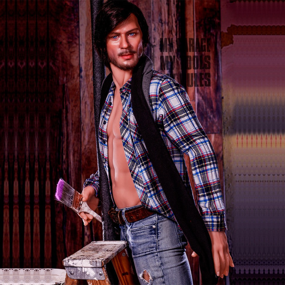 Manlig Sexdocka Jonathan (HRDoll 167cm #17 TPE+Silikon)