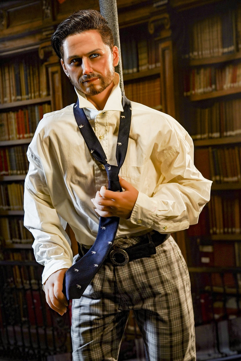 Manlig Sexdocka David (HRDoll 167cm #49 TPE+Silikon)