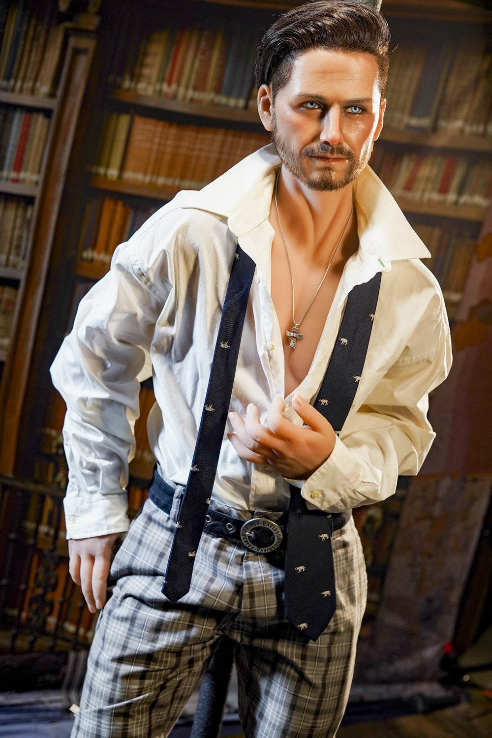 Manlig Sexdocka David (HRDoll 167cm #49 TPE+Silikon)