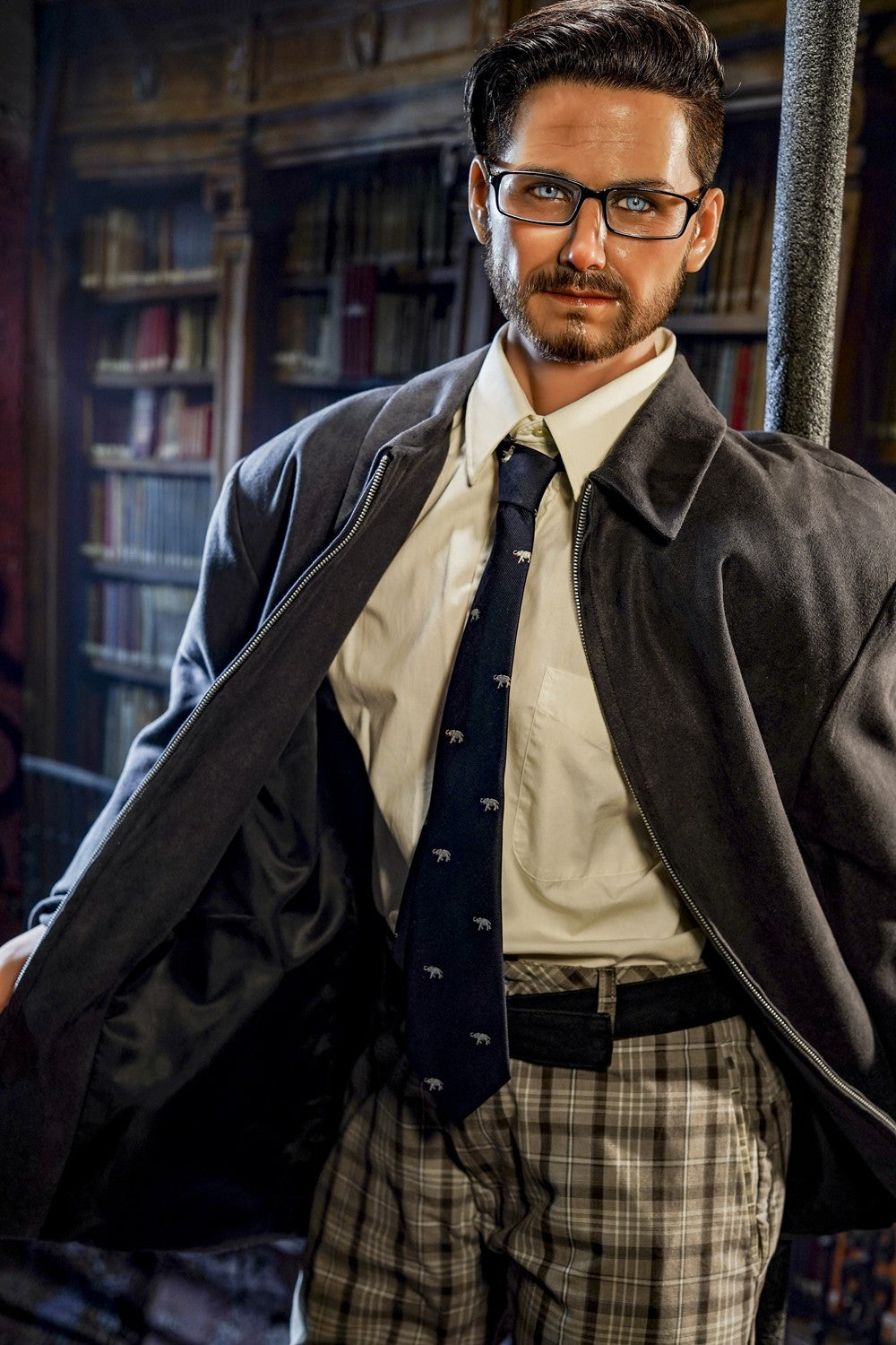 Manlig Sexdocka David (HRDoll 167cm #49 TPE+Silikon)