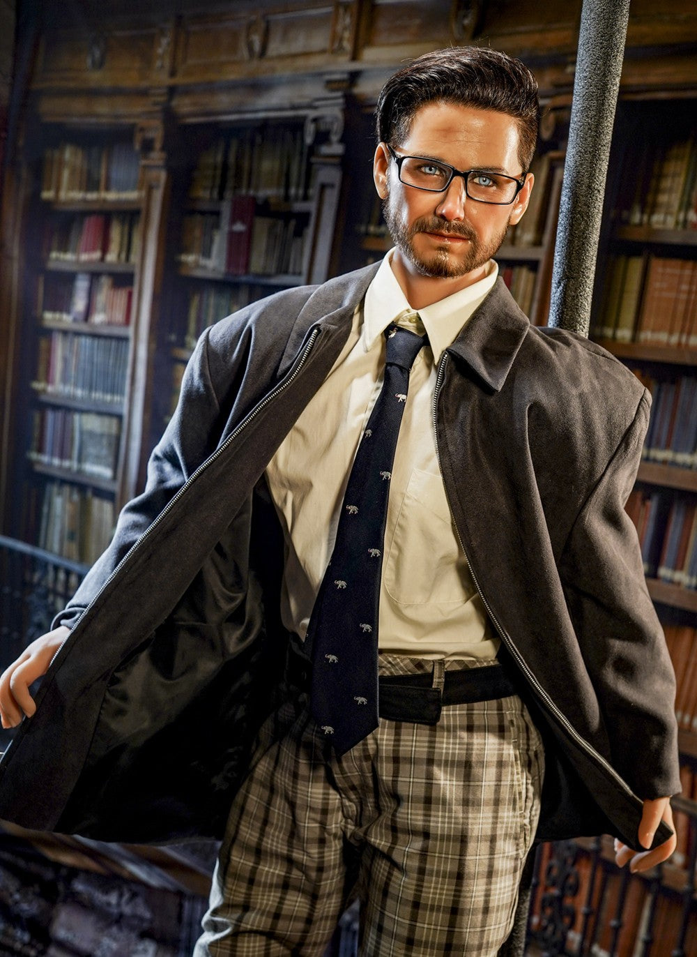 Manlig Sexdocka David (HRDoll 167cm #49 TPE+Silikon)