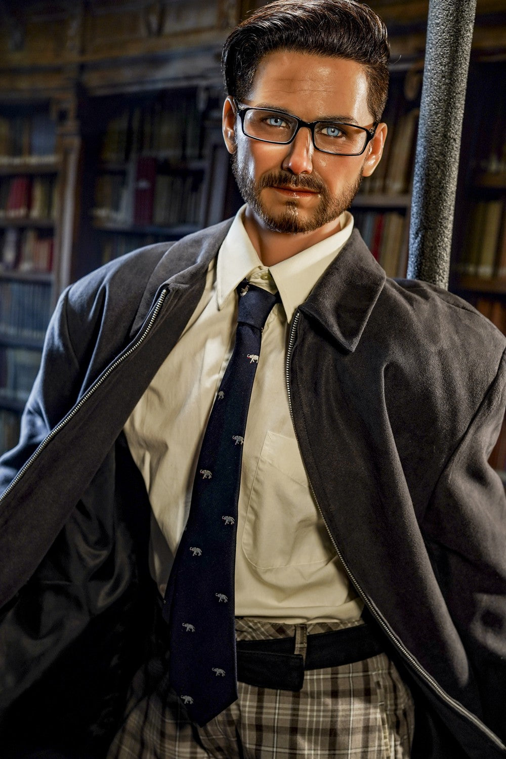 Manlig Sexdocka David (HRDoll 167cm #49 TPE+Silikon)