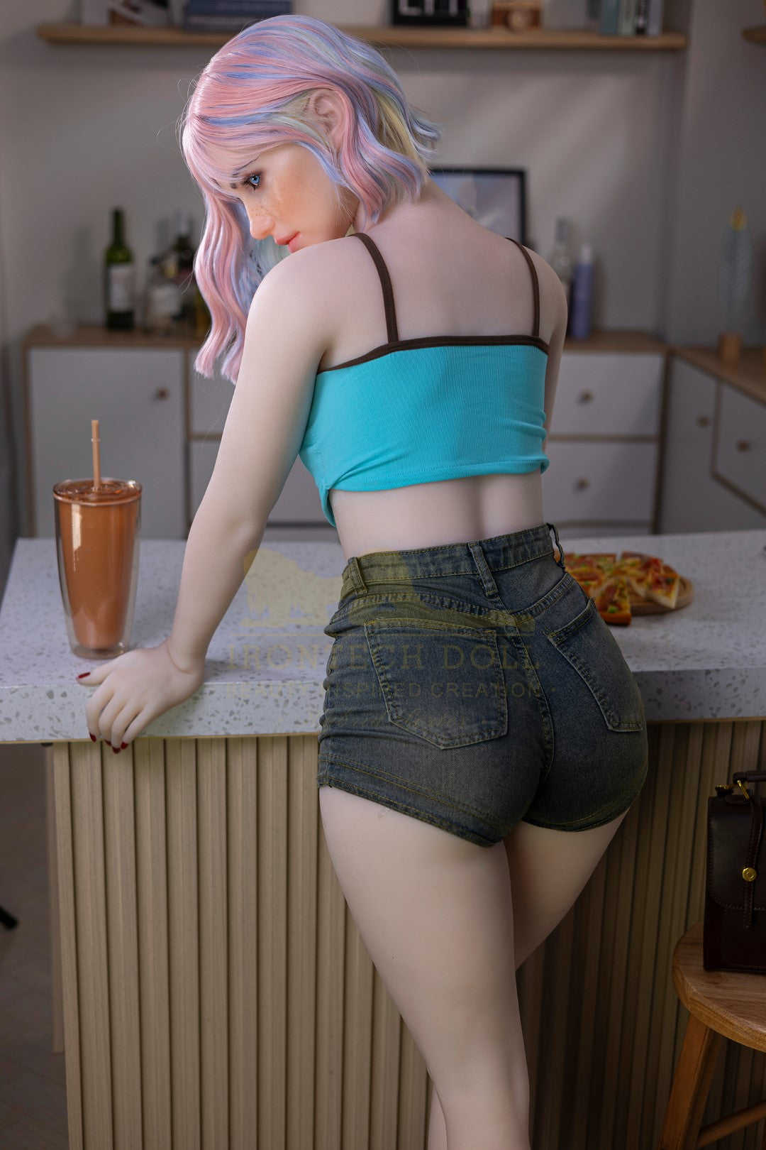 Heidi seksinukke (Irontech Doll 162 cm A-cup S46 TPE+silikoni)