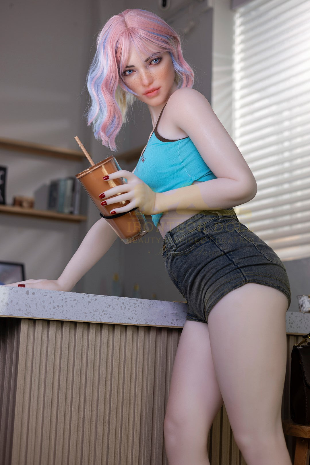 Heidi seksinukke (Irontech Doll 162 cm A-cup S46 TPE+silikoni)