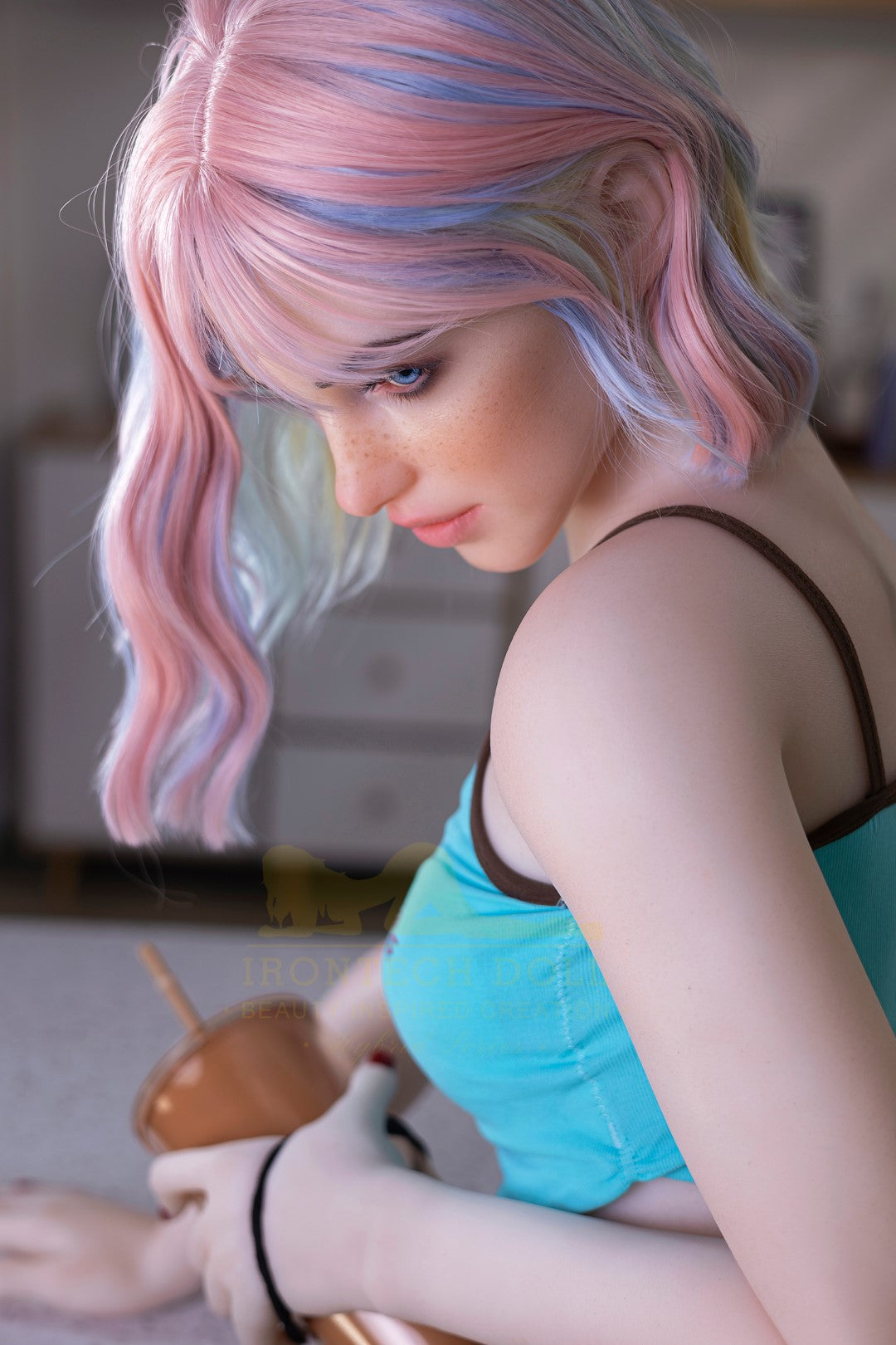 Heidi seksinukke (Irontech Doll 162 cm A-cup S46 TPE+silikoni)