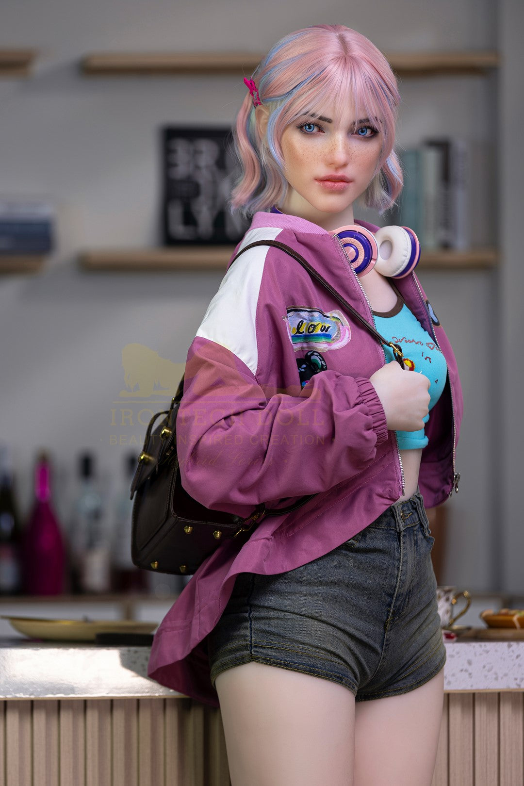 Heidi seksinukke (Irontech Doll 162 cm A-cup S46 TPE+silikoni)
