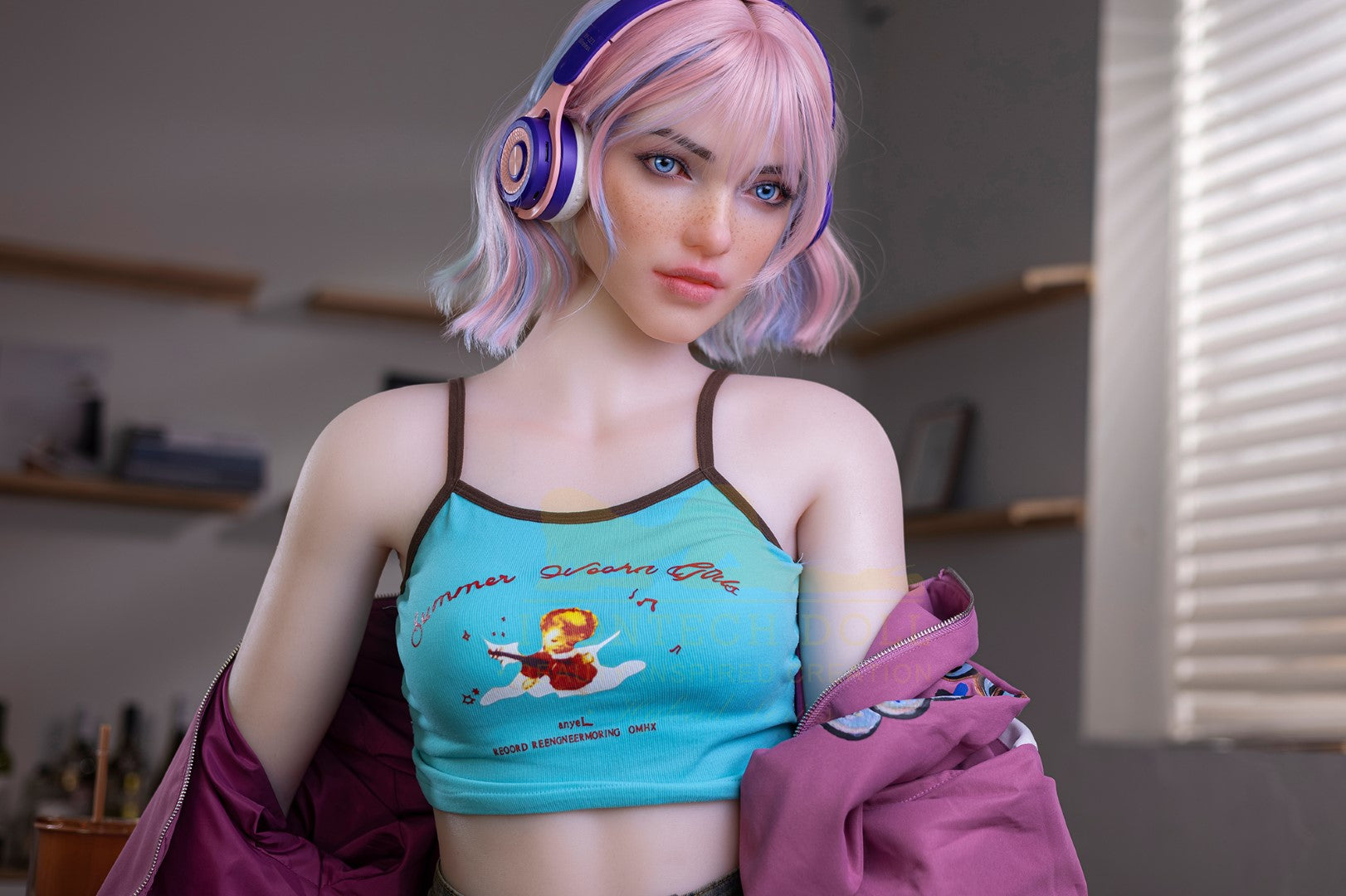 Heidi seksinukke (Irontech Doll 162 cm A-cup S46 TPE+silikoni)