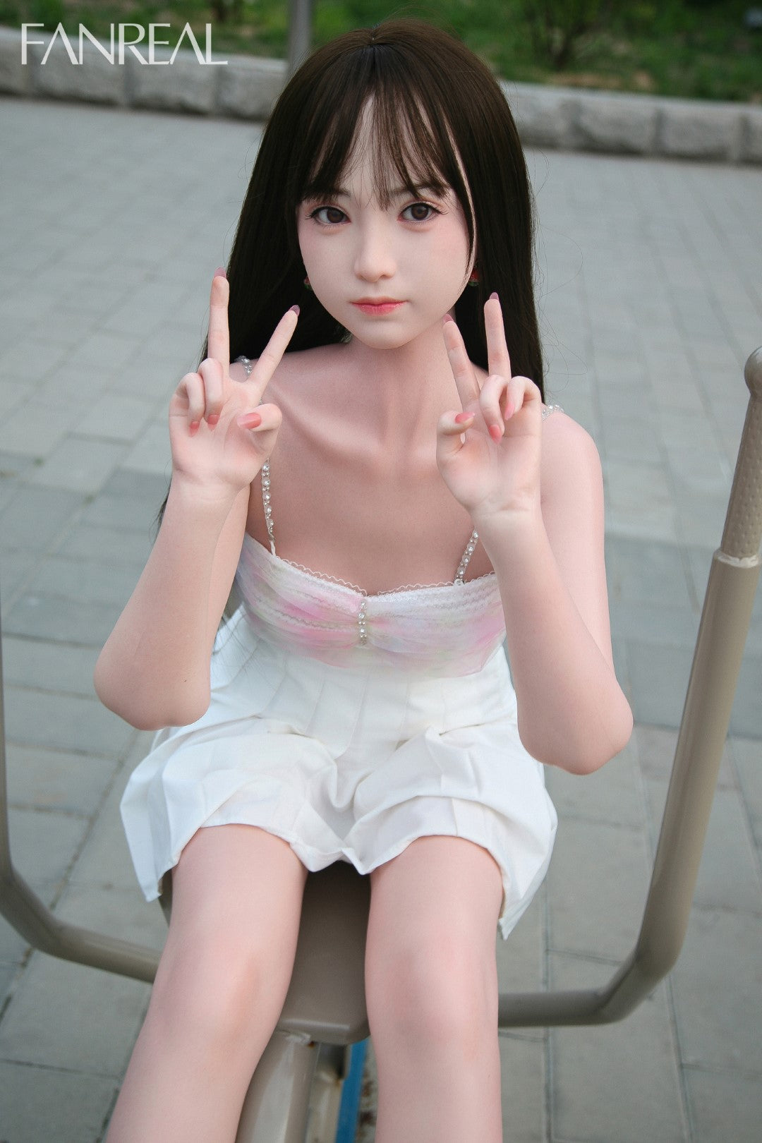 Mo Sexdocka (FanReal Doll 153cm B-kupa Silikon)