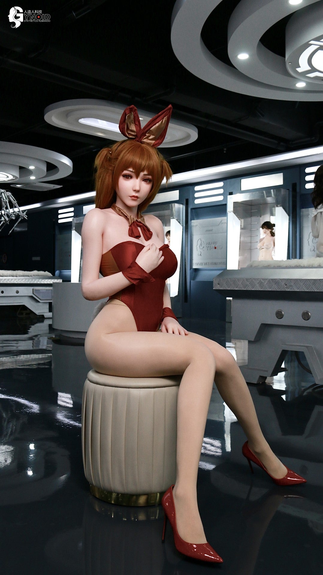 ADA -malli 14 (Gynoid Doll 160 cm f-cup silikoni)