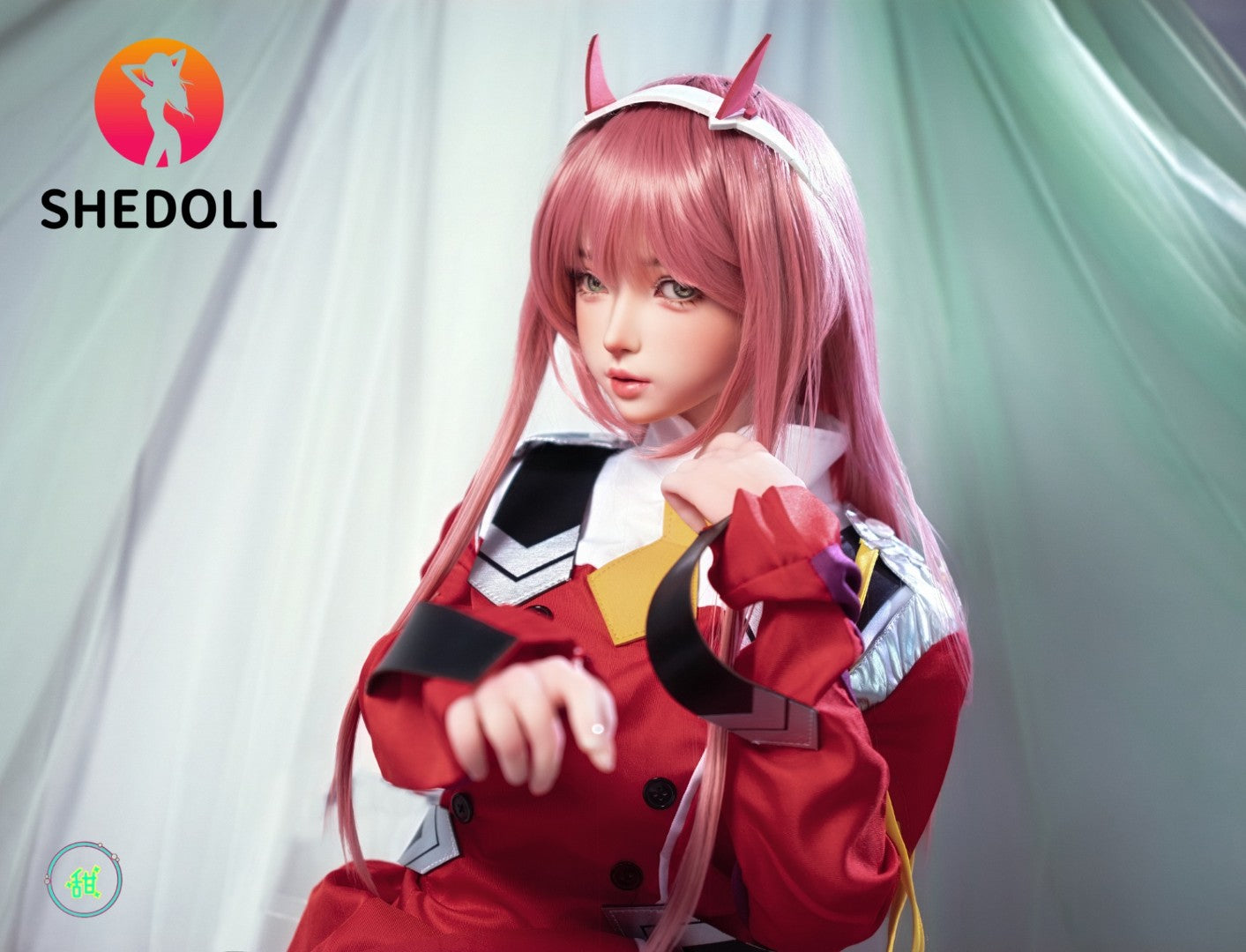 Nolla kaksi seksinukke (SHEDOLL 152 cm A-cup #SH186 2.0 TPE+silikoni)